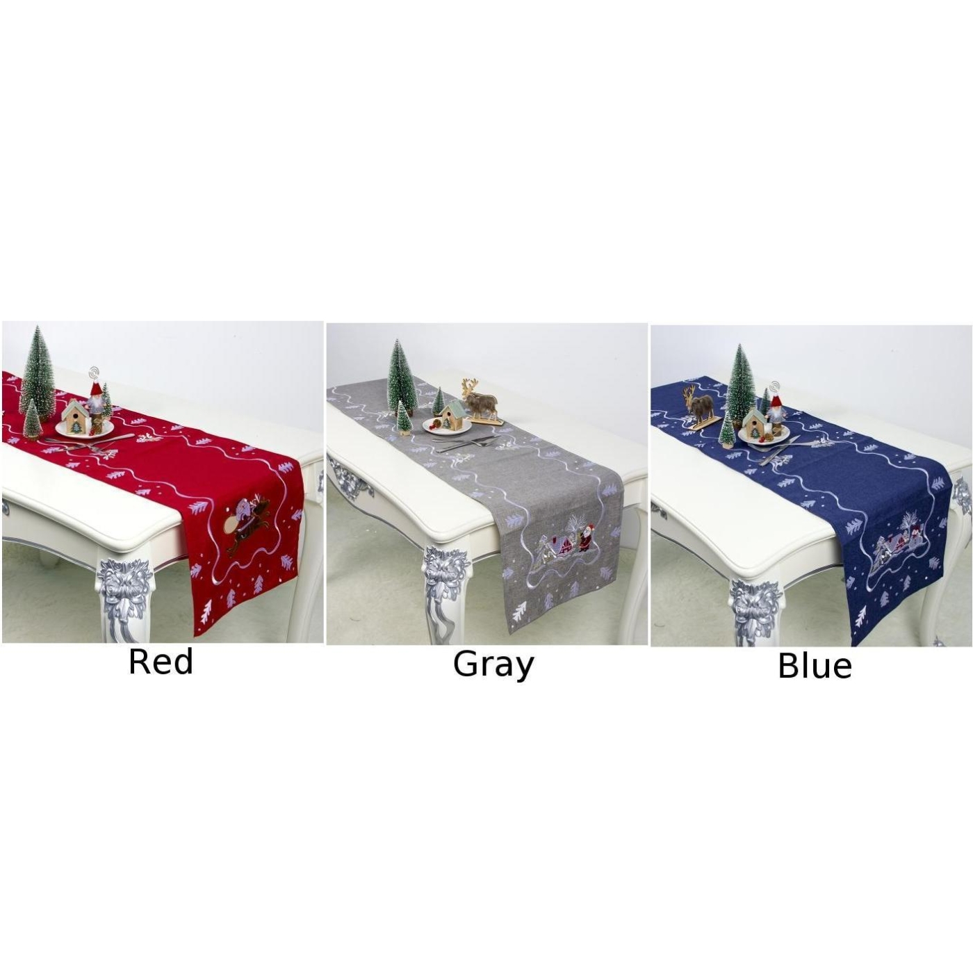 Table Runner Home Hotel Restaurant Tablecloth Cover Christmas Decor Party Supply