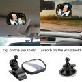 Car Mirror Car Safety Seat Inside Mirror View Back Baby Adjustable Baby Mirror In The Car 2 In 1 Car Accessories Interior