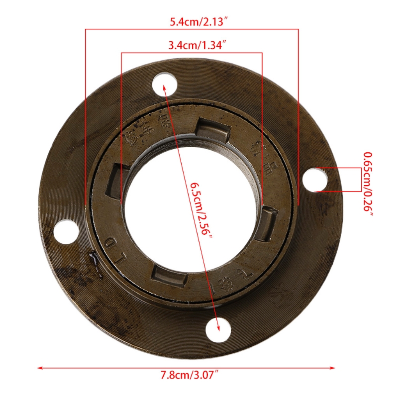 Electric Scooter Rear Free Wheel Non Tooth 4 Holes Clutch Bearings Razor Bicycle High Quality