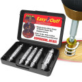 5Pcs Damaged Screw Extractor Set Remover Tool Damaged Screw And Bolt Exctractor Set Diameter 2 ~12mm Screw Extractor
