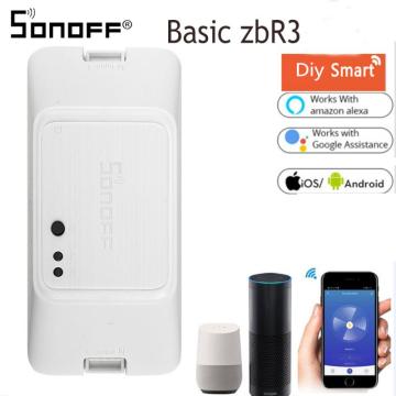 Sonoff BASICZBR3 ZigBee Smart Switch Module Wireles Smart Home APP Remote Vocie Control Work With Amazon Alexa