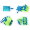 1Pc Children Beach Mesh Toys Storage Bag Kids Folding Sand Away Net Tote Outdoor New