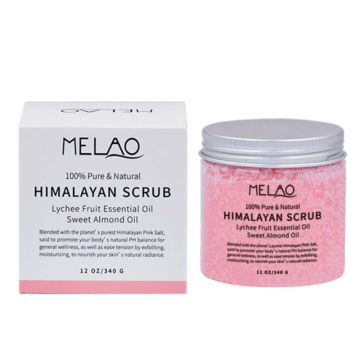 Himalayan Salt Body Scrub Deep Cleansing Ultra-hydrating Exfoliating Lightening Nourishing Skin Care Frosted Cream