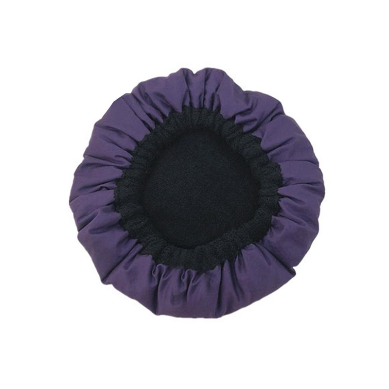 Deep Conditioning Heat Steam Cap Microwavable Micro-Hair Cap Hair Thermal Treatment Cap for Styling Tools Purple