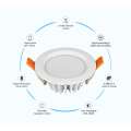 MIBOXER FUT063 6W RGB+CCT Waterproof LED Downlight spot Light Lamp AC85-265V APP WiFi Compatible 2.4G 4-Zone Wireless Remote