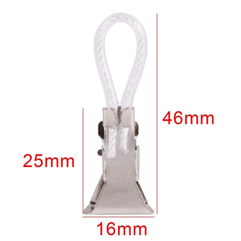 5Pcs Tea Hanging Towel Pliers Clip On Hooks Loop Towel Hooks Hanging Clothes Pegs Clothesline Home Kitchen Bathroom Hangers
