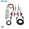 Micsig Oscilloscope 1300V 100MHz High Voltage Differential Probe Kit 3.5ns Rise Time 50X/500X Attenuation Rate DP10013