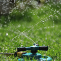 Garden Sprinkler Automatic 360 Degree Rotating Watering Grass Lawn Water Sprinkler 3 Arms Nozzles Sprayer Irrigation System