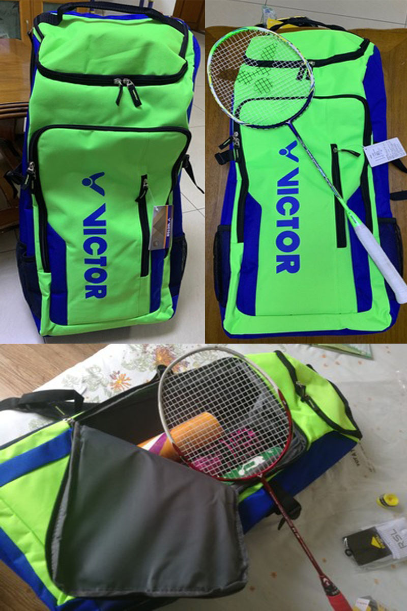 Portable Polyester Badminton Tennis Backpack Adults Training Raquete Fit 1-3 Racket Tennis Storage Bag Squash Racquet Sport Bags