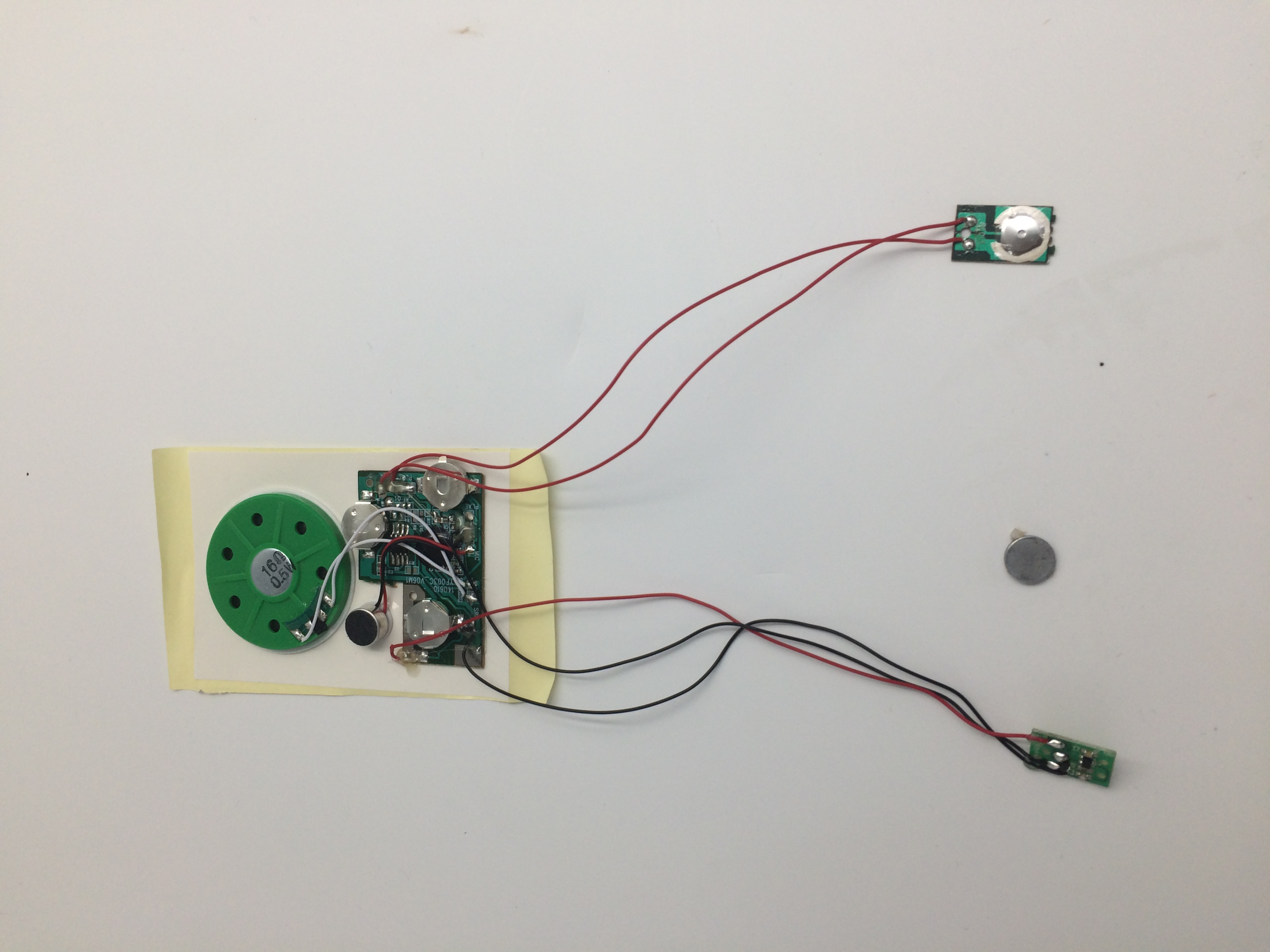 Voice recording movement