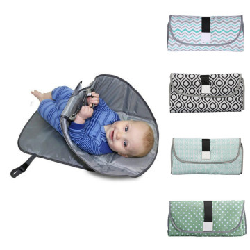 Fashion New Portable Diaper Changing Pad Newborns Foldable Waterproof Baby Diaper Changing Mat Portable Changing Pads @25