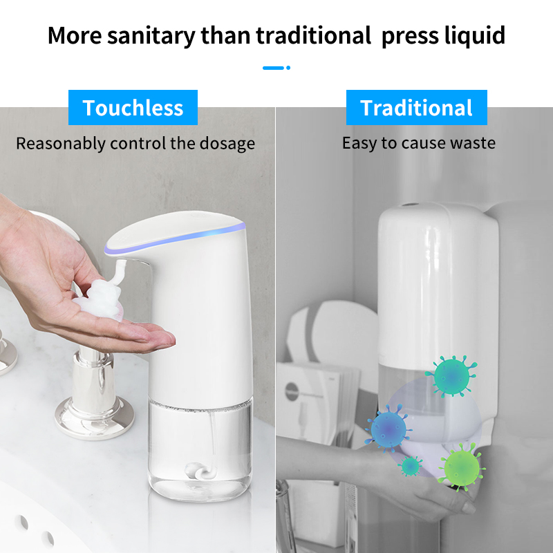 Automatic Soap Dispensers for Kitchen Liquid Soap Dispensers Disinfectant Hand Gel Soap Dish Bathroom Equipment