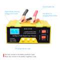 Professional Digital Display Battery Charger 12V/24V Intelligent Pulse Repair Type Charger with for Car Cell Motorcycle Battery