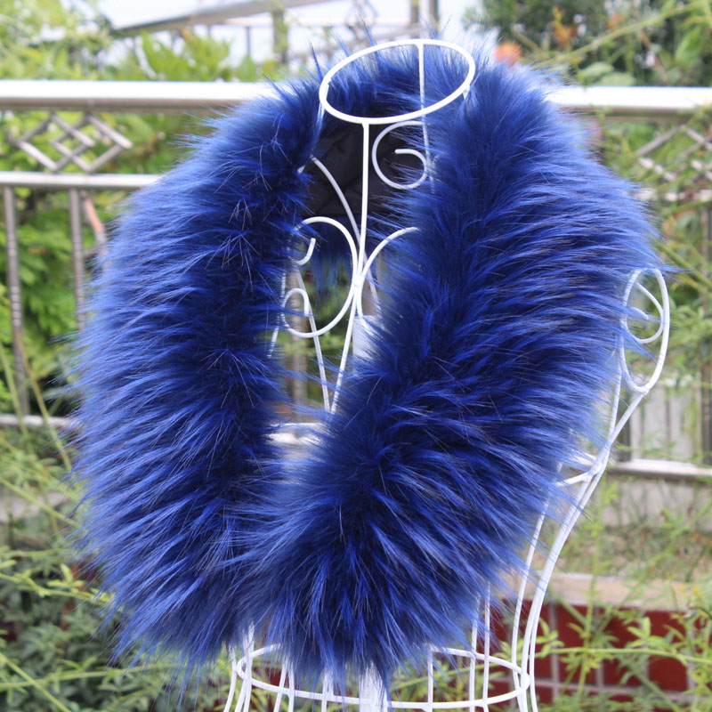 Faux fox fur collar imtation fake fur collar women men jacket hood DIY customerized fur scarf cosplay fur decor