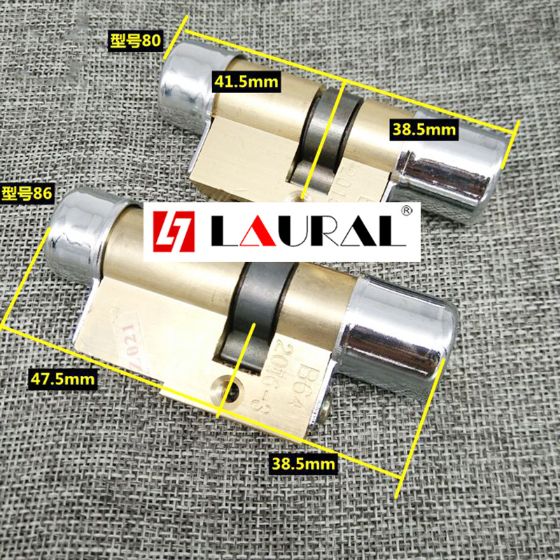 Applicable Entrance Lock Cylinder Type 11 AB Key Security Anti-Theft Copper Door Lock Core With Keys