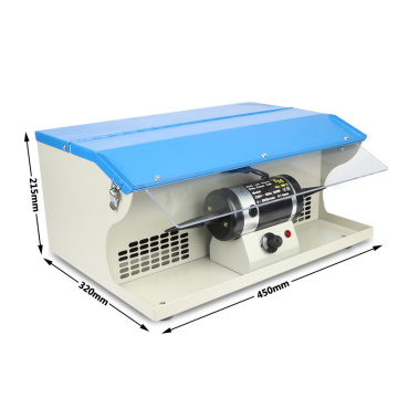 Table-type Buffing Machine Disc Polishing Equipment Conversion Dust-free Grinding And Polishing Machine Vacuum Cloth Turbine