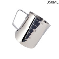 350ml Stainless Steel Latte Art Pitcher Milk Frothing Jug Espresso Coffee Mug Barista Craft Coffee Cappuccino Cups Pot tools
