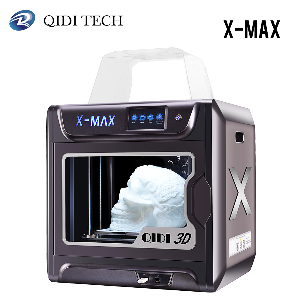 QIDI X-MAX 3D Printer Large Size Intelligent Industrial Grade Impresora 3D High Precision Print with PLA,TPU,Flexible 3D Drucker