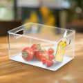 Kitchen Transparent organizer Storage Box Cabinet storage organizer Household Plastic Food Storage organizer box rangement