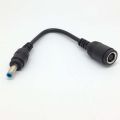 NEW F/M 7.4*5.0mm Female To 4.5*3.0mm Male Plug for HP Notebook Laptop Adapter Connector 7.4x5.0mm Female To 4.5x3.0mm