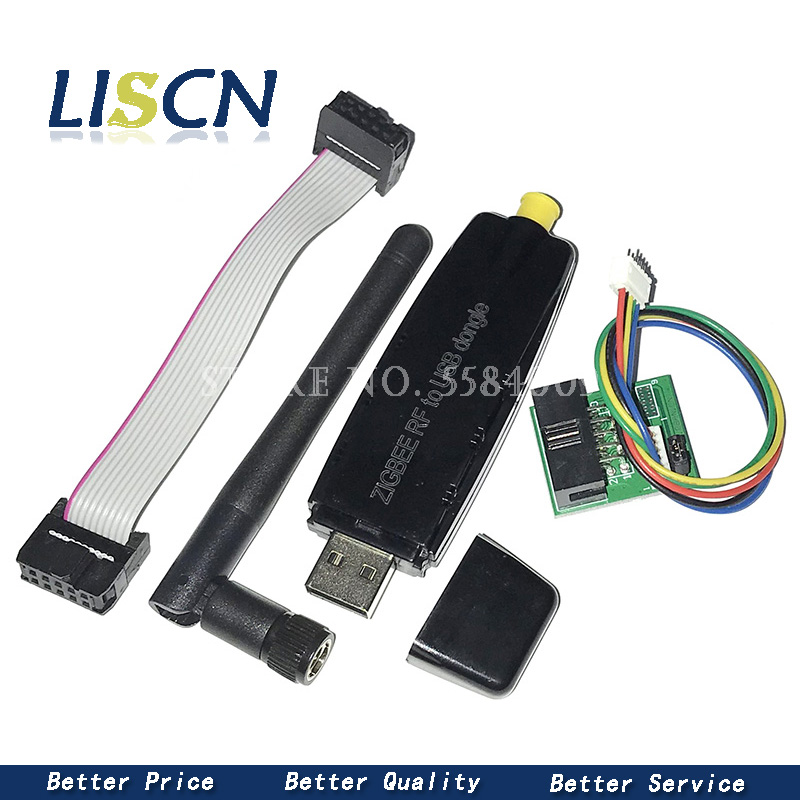 RF TO USB (CC2530 CC2591) RF switch USB transparent serial data transmission equipment new