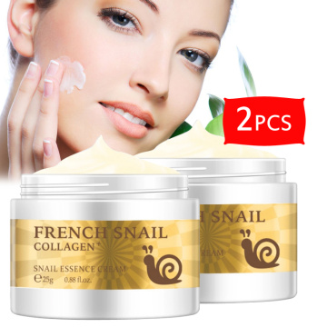 2PCS Face Serum Ginseng Snail cream Anti Aging Hydrating Moist Nourishing Skin Care Imported Anti-wrinkle Firming Facial Care