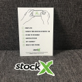 10sets/LOT Stock X OG QR Code Sticker StockX Card Green Circular Tag Plastic Verified Authentic Shoe Buckle Accessories