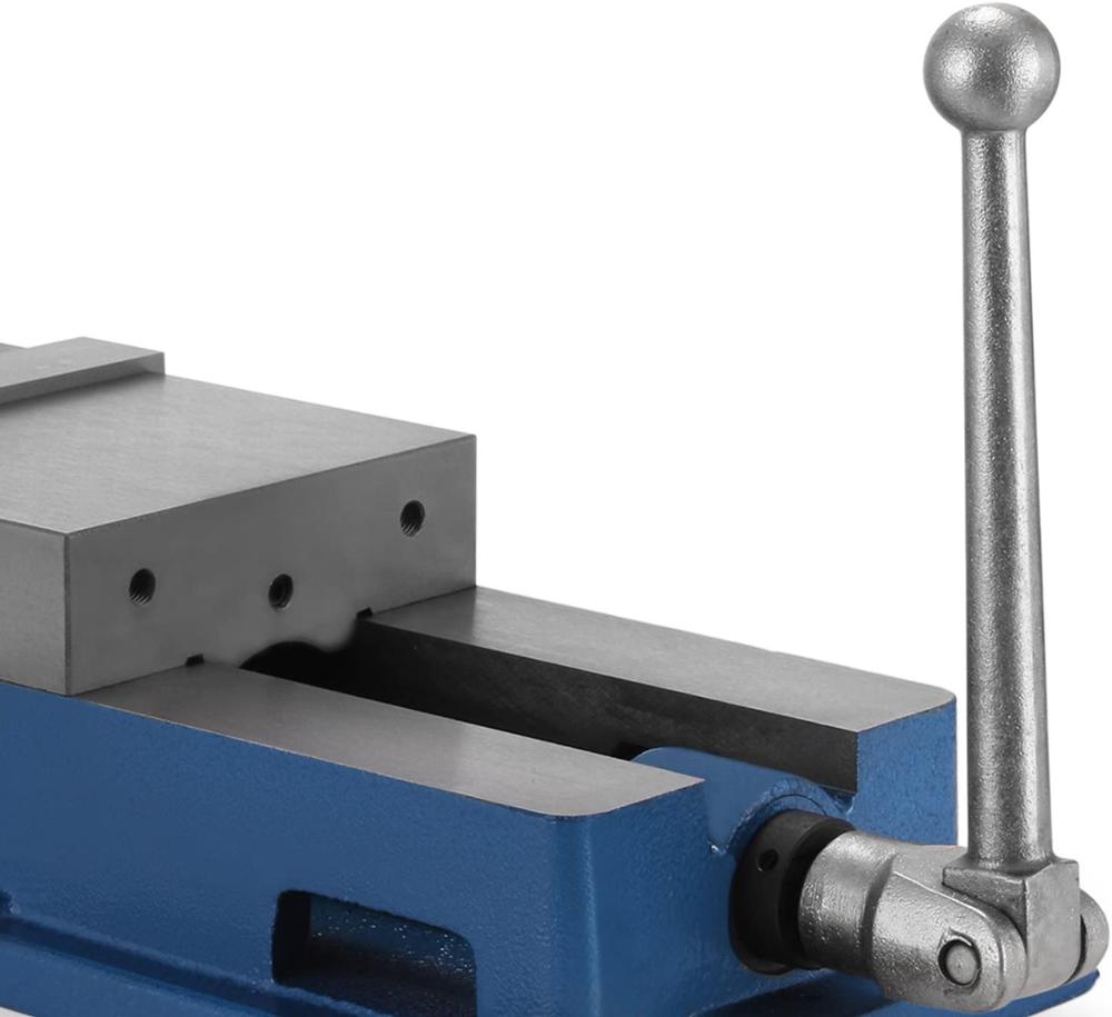 6 Inch ACCU Lock Down Vise Precision Milling Vice 6 Inch Jaw Width Drill Press Vise Milling Drilling Machine Bench Clamp