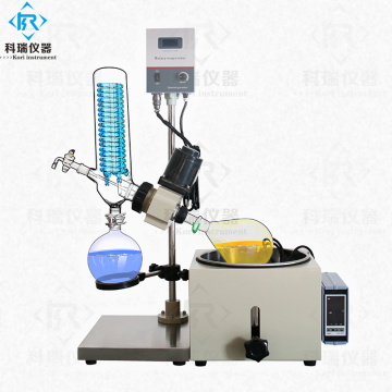 3L Lab heating equipment Vacuum Rotary Evaporator with stainless frame for distillation