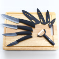 Ceramic Knives Kitchen Knife Chef Set 3 4 5 6 inch Peeler Zirconia Black Blade fruit Vege Cooking Utility Paring Slicing Tool