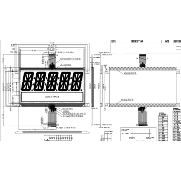 High quality Customized LCM LCD Integrated display