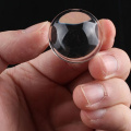 38mm Transparent semi-circle Plano-convex LED Lenses Optic Lens Grade PMMA For Lens Reflector