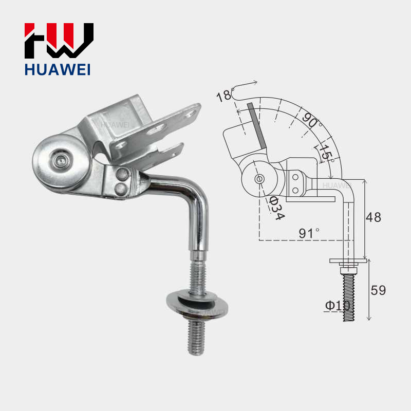 3906sofa headrest hinge
