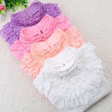 2017 Spring Fall Winter Pearls Lace Bow Long Sleeve School Girl Blouse Shirt For Kids Baby Shirts Girls Tops And Blouses JW3118A