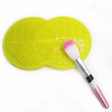 16.8*0.8cm Silicone Brush Cleaner Mat Washing Tools For Eyebrow Brushes Cleaning Pad Makeup Cleaner