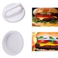 1Set Round Shape Hamburger Press Food-Grade Plastic Hamburger Meat Beef Grill Burger Press Patty Maker Mold Kitchen Accessories
