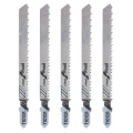 Workshop Jig Saw Blades Supplies 5pcs HCS 101BR Sharp For Bosch Dewalt