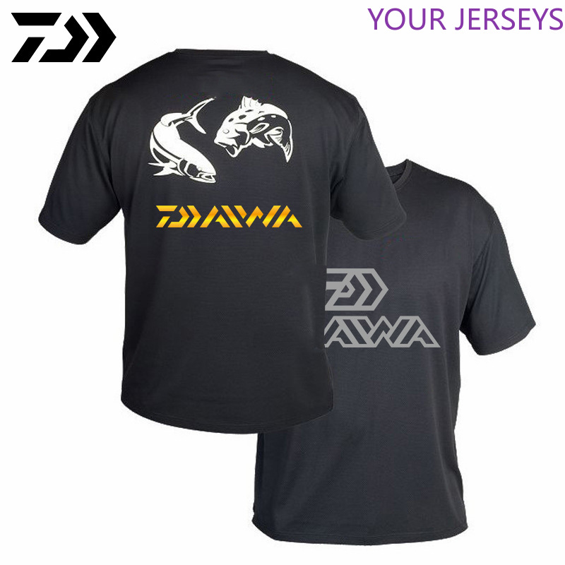 Daiwa Cawanfly Fishing T-shirt/ Fishing Clothing/ Outdoor Kleding Fishing Shirt Short Sleeve Sports Outdoor Fishing Wear For Men