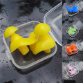 1 Pair Reuseable Silicone Spiral Waterproof Earplugs Dust-Proof Ear Environmental Sport Diving Water Sports Swimming Earplug