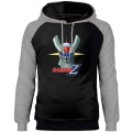 Mazinger Z Japanese Anime Raglan Sweatshirt Hoodies Men's Crewneck Tracksuit Autumn Winter Fleece Pullovers Harajuku Streetwear