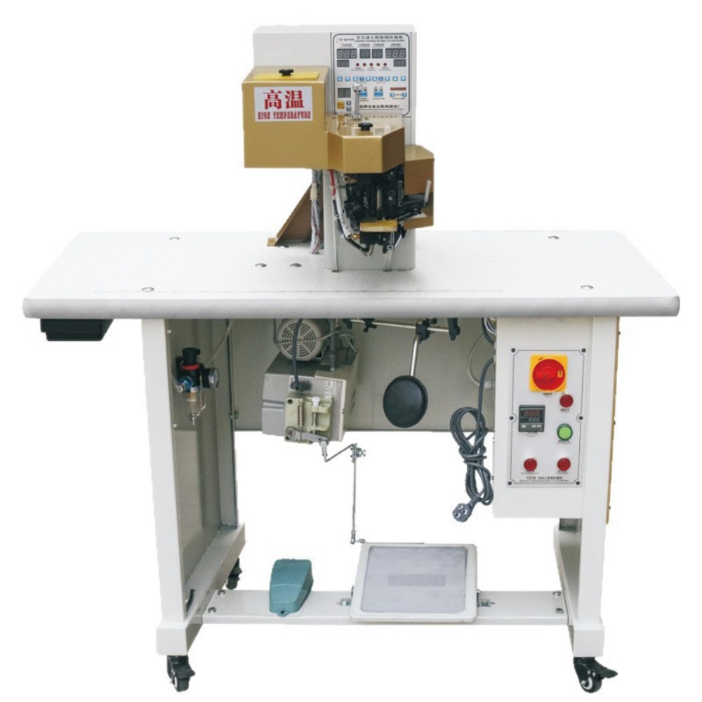 KD-928-F Automatie Cementing(auto-slider passing)and Zipper Covering Machine (2)