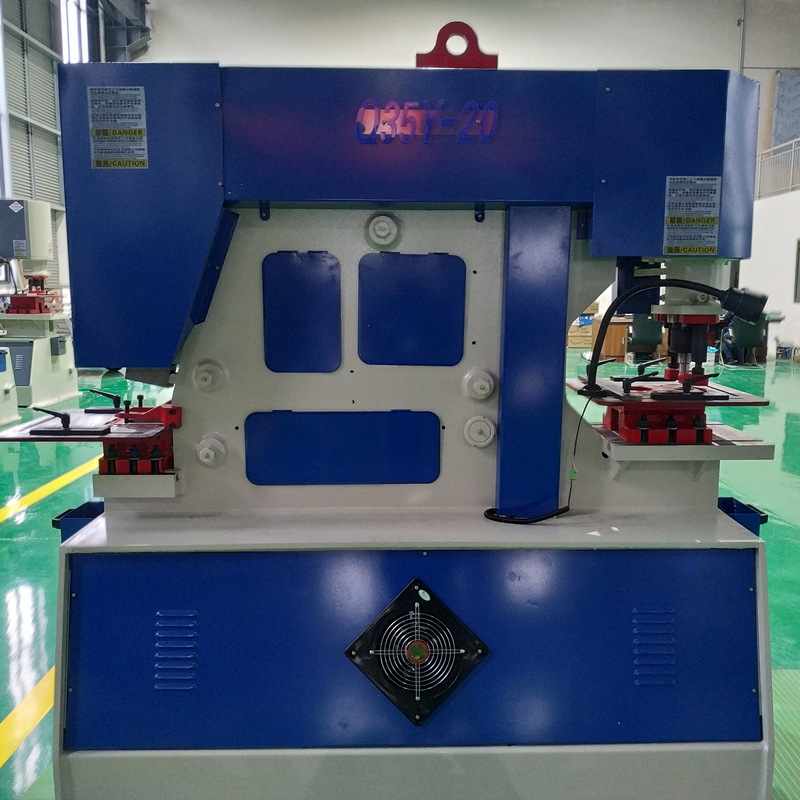 Q35Y-20 hydraulic ironworker Metal Plate Punching And Shearing Machine