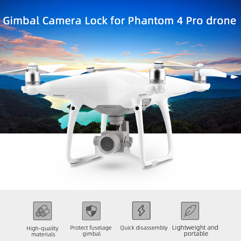 Clear Drone Gimbal Stabilizer Lock Camera Lens Cover for DJI Phantom 4 Pro Parts Accessories