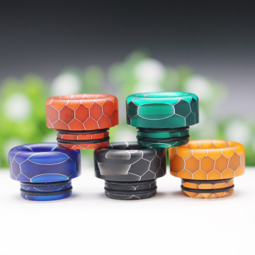 Drip Tip 810 snake skin Resin cigarette holder accessories Resin Mouthpiece for TFV8 Big Baby/TFV12 with O-ring