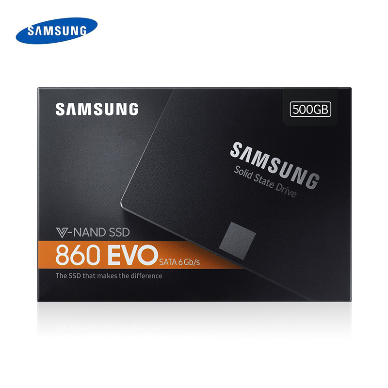 100%Samsung 860 EVO SSD 1TB 500GB 250GB Internal Solid State Disk HDD Hard Drive SATA3 2.5 inch Laptop Desktop PC Disk HD SSD4T