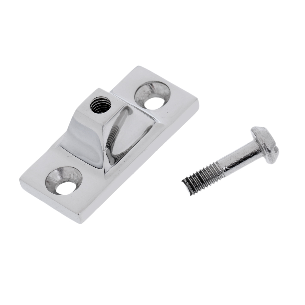 DECK HINGE SIDE MOUNT Bimini Top Boat Stainless Steel Fitting Hardware