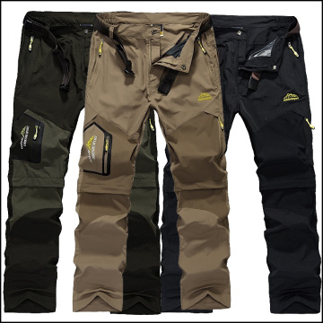 Spring Summer Men Trousers Fashion Quick-drying Outdoors Sport Detachable Pants Men Casual Pants Hiking Climbing Cargo Pants