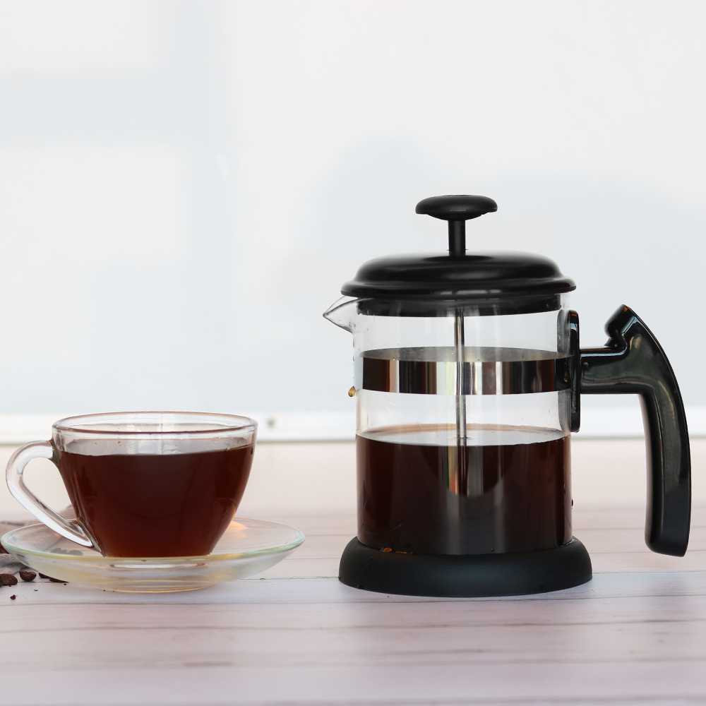 1000ML Glass French Press Coffee Tea Maker Cafetiere Household Filter French Press Coffee Pot