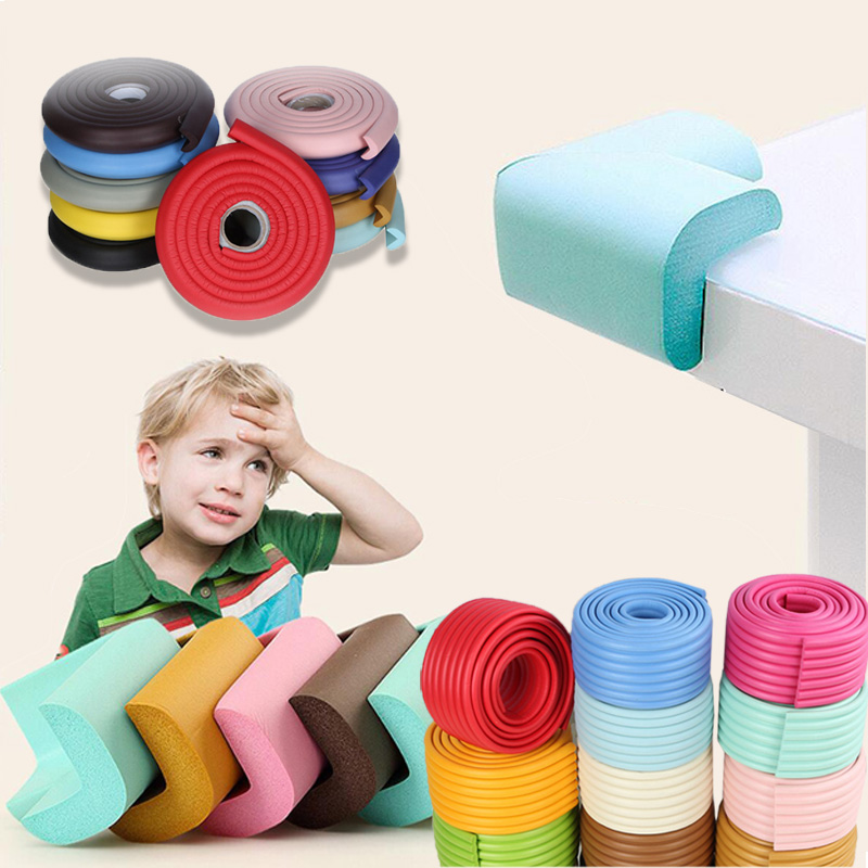 Baby and children safety corner table protector cutting design child necessary protection child safety tape edge corner guards