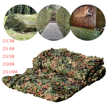 2x3 / 2x10m Hunting Military Camouflage Net Woodland Military Training Center Awning Car Cover Hunting Hidden Net Sun Shelter